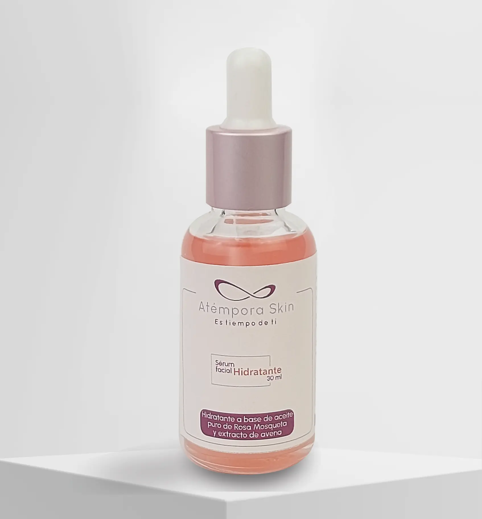 Sérum Rosa Mosqueta Sérum facial nutritivo de rosa mosqueta y avena para regenerar e hidratar la piel