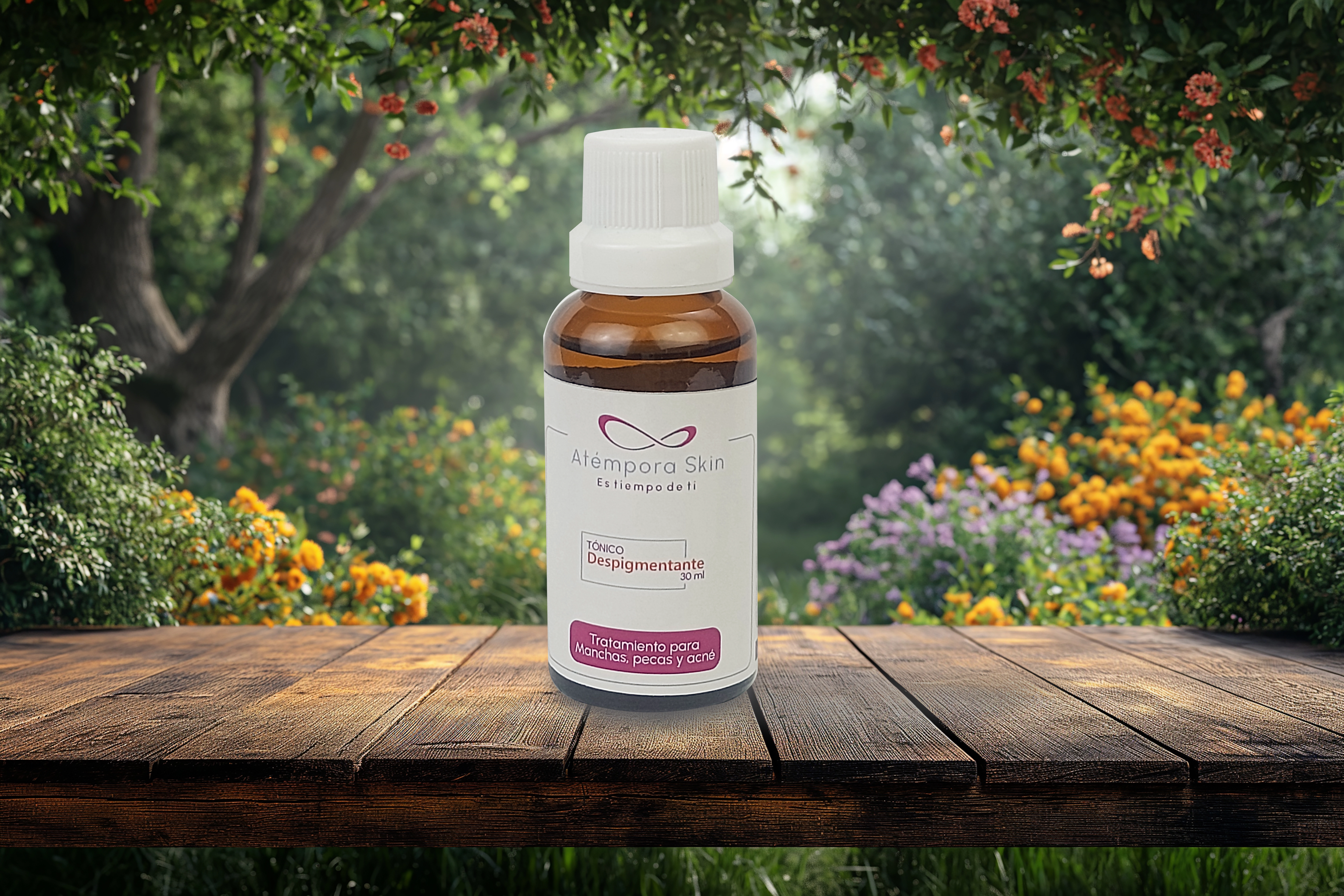 Despigmentante Natural Despigmentador natural para unificar el tono de la piel, reduce manchas y revitaliza.